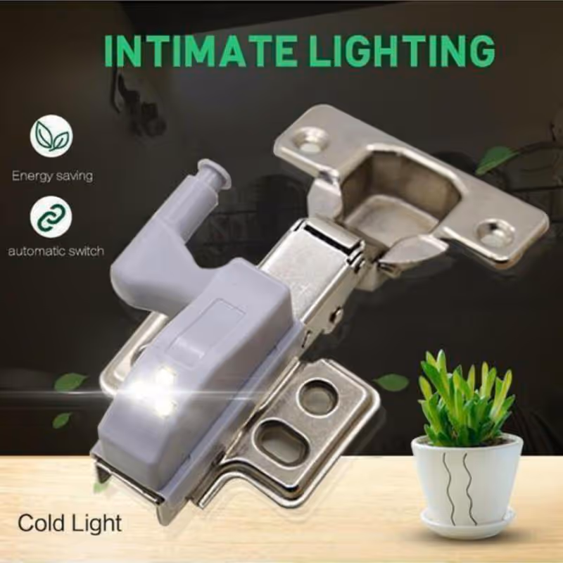 Inner Hinge LED Sensor Light For Kitchen Bedroom(10 pcs)💎provides perfect illumination for your safety and convenience💎